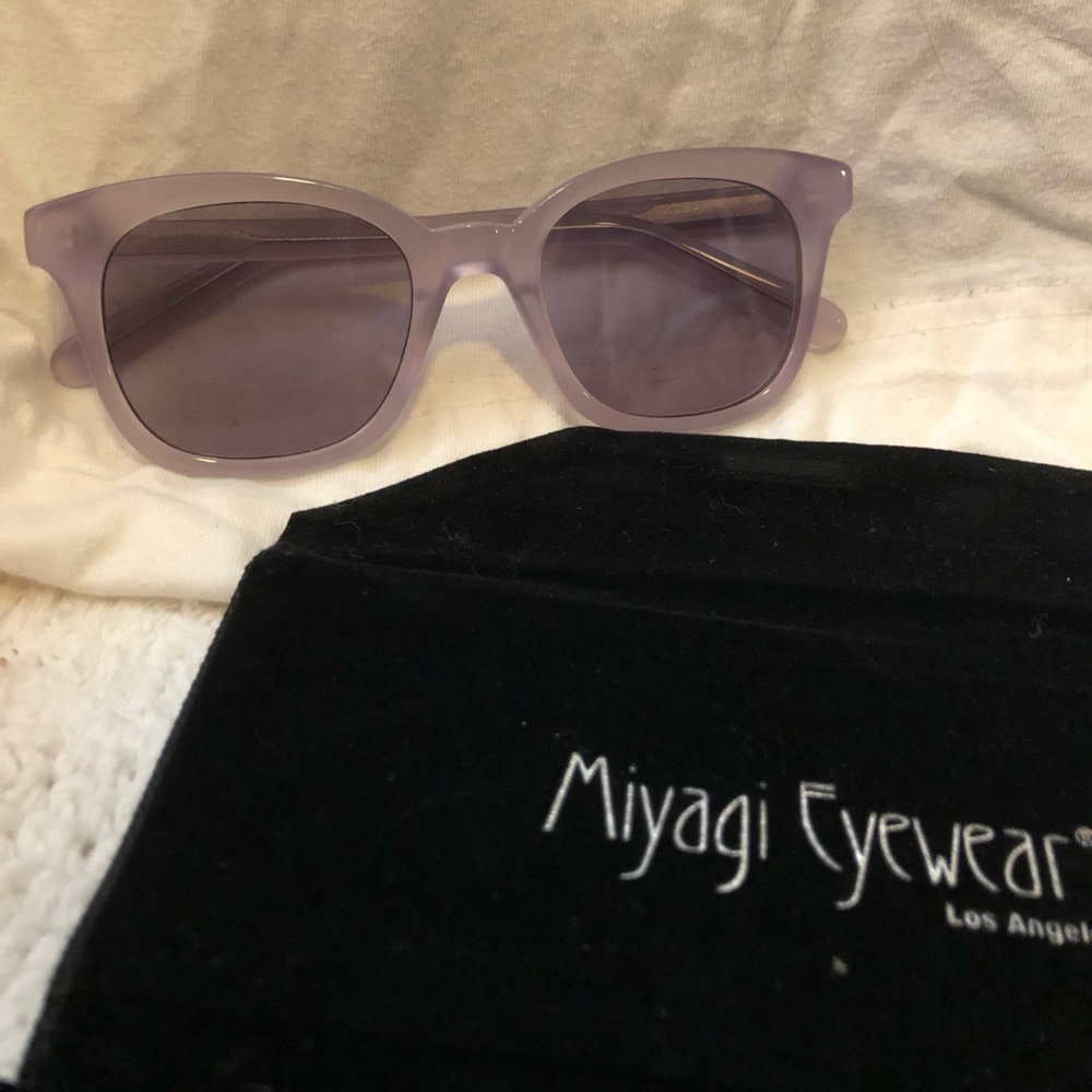 Boutique Purple Sunglasses